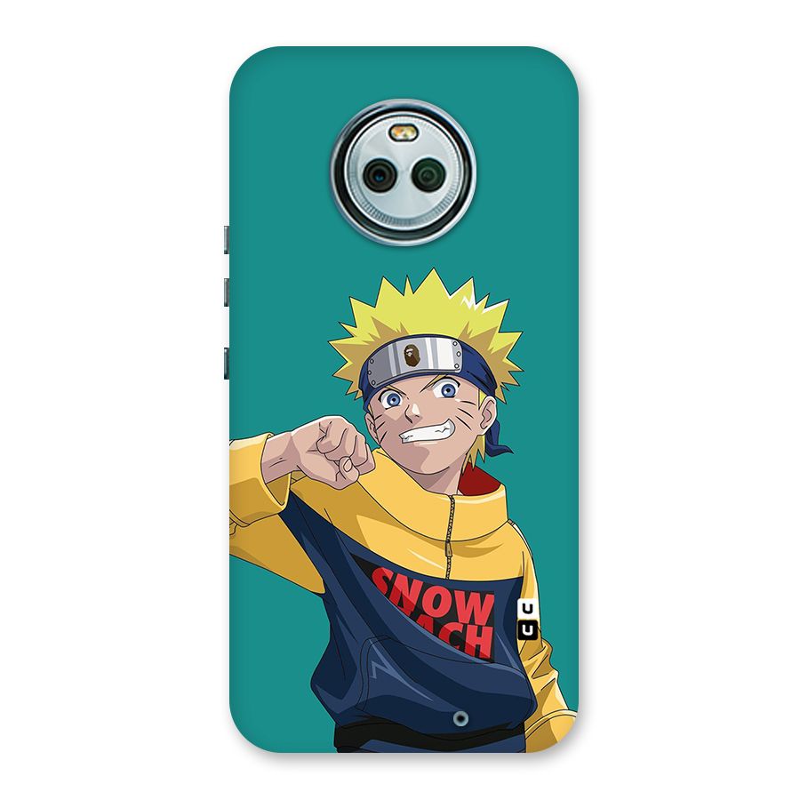 Naruto Snow Beach Art Back Case for Moto X4