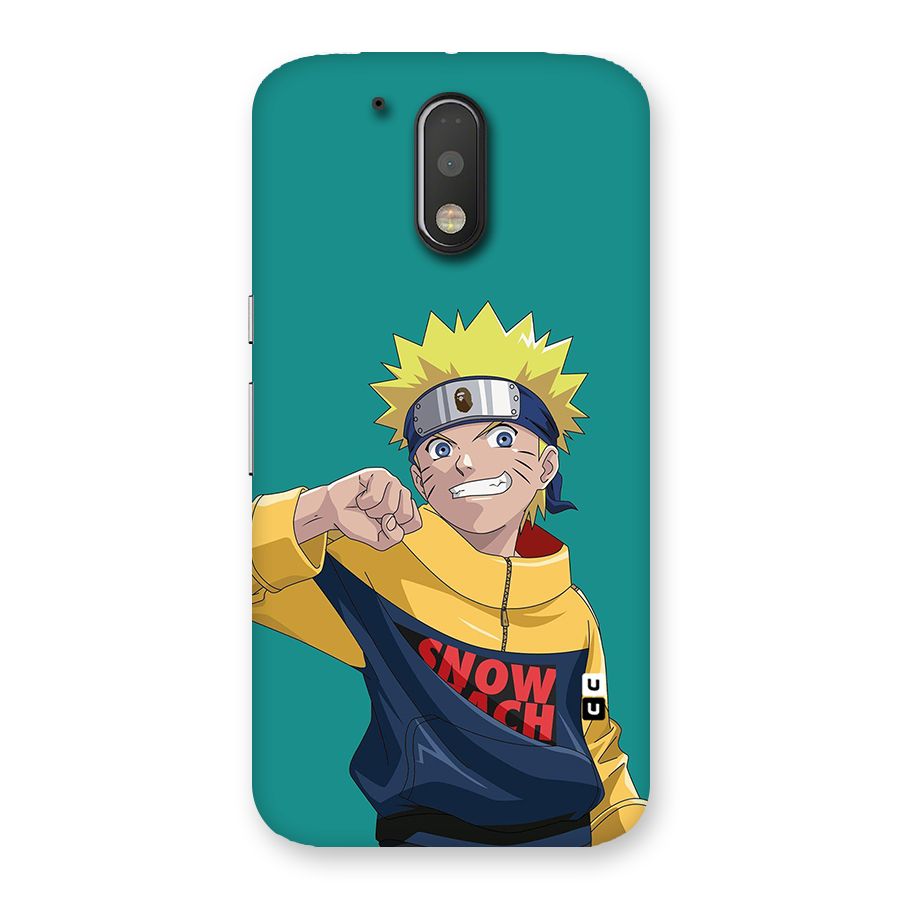 Naruto Snow Beach Art Back Case for Motorola Moto G4