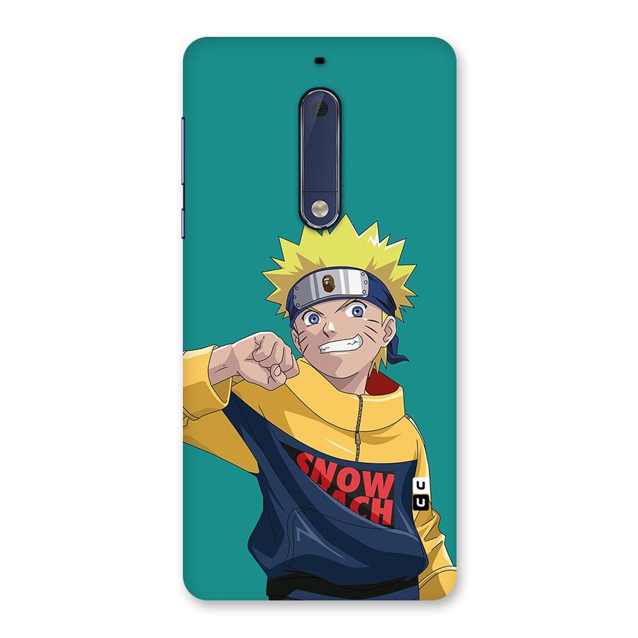 Naruto Snow Beach Art Back Case for Nokia 5