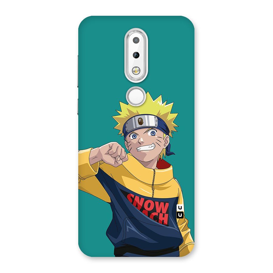 Naruto Snow Beach Art Back Case for Nokia 6.1 Plus