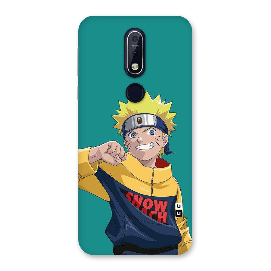 Naruto Snow Beach Art Back Case for Nokia 7.1
