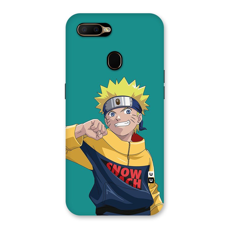 Naruto Snow Beach Art Back Case for Oppo A5s