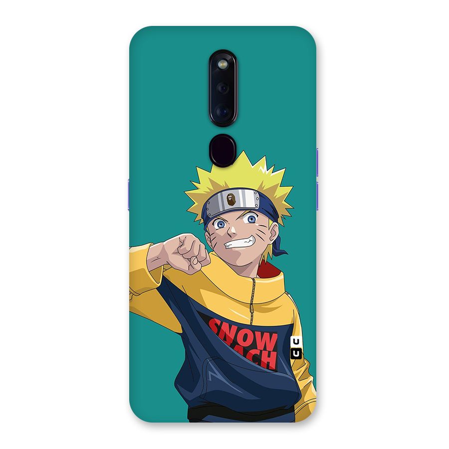 Naruto Snow Beach Art Back Case for Oppo F11 Pro