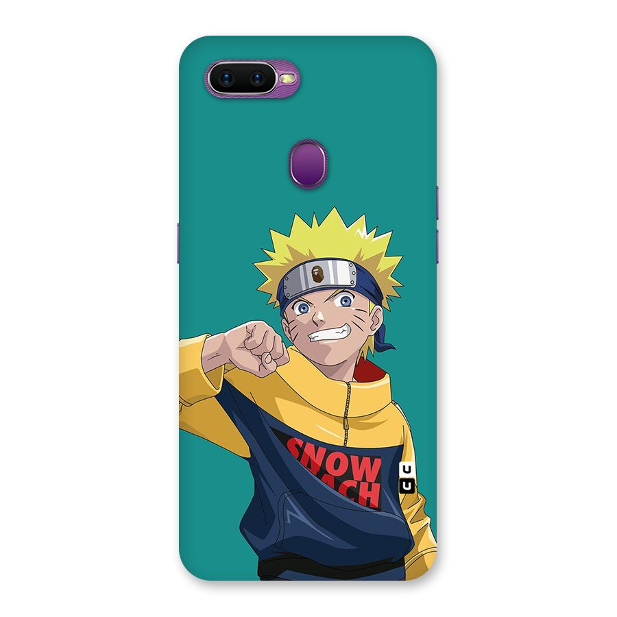 Naruto Snow Beach Art Back Case for Oppo F9