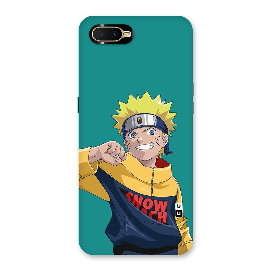 Naruto Snow Beach Art Back Case for Oppo K1