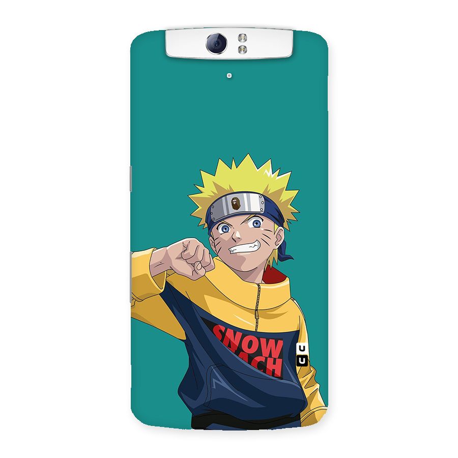 Naruto Snow Beach Art Back Case for Oppo N1