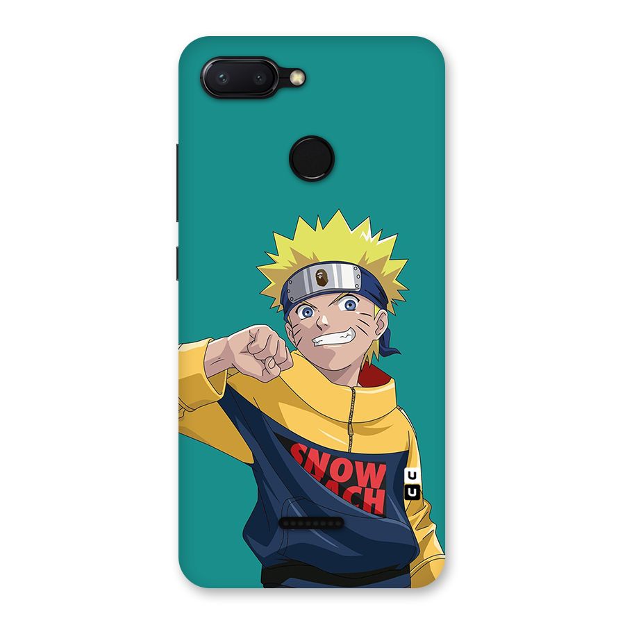 Naruto Snow Beach Art Back Case for Redmi 6