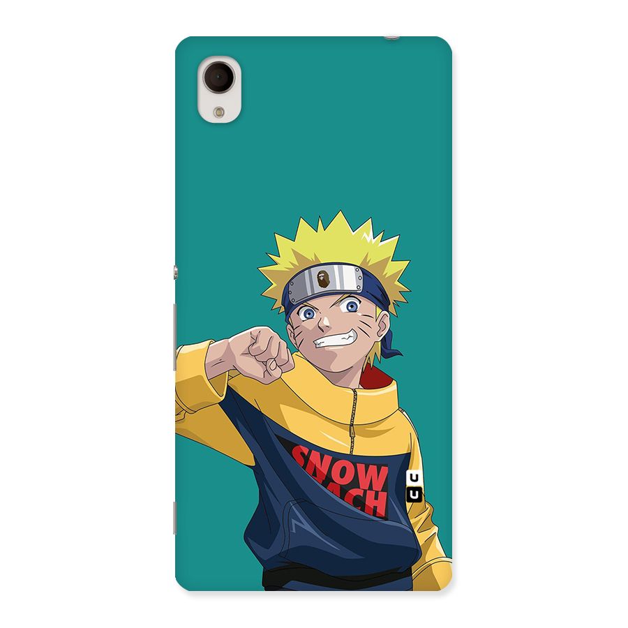 Naruto Snow Beach Art Back Case for Sony Xperia M4