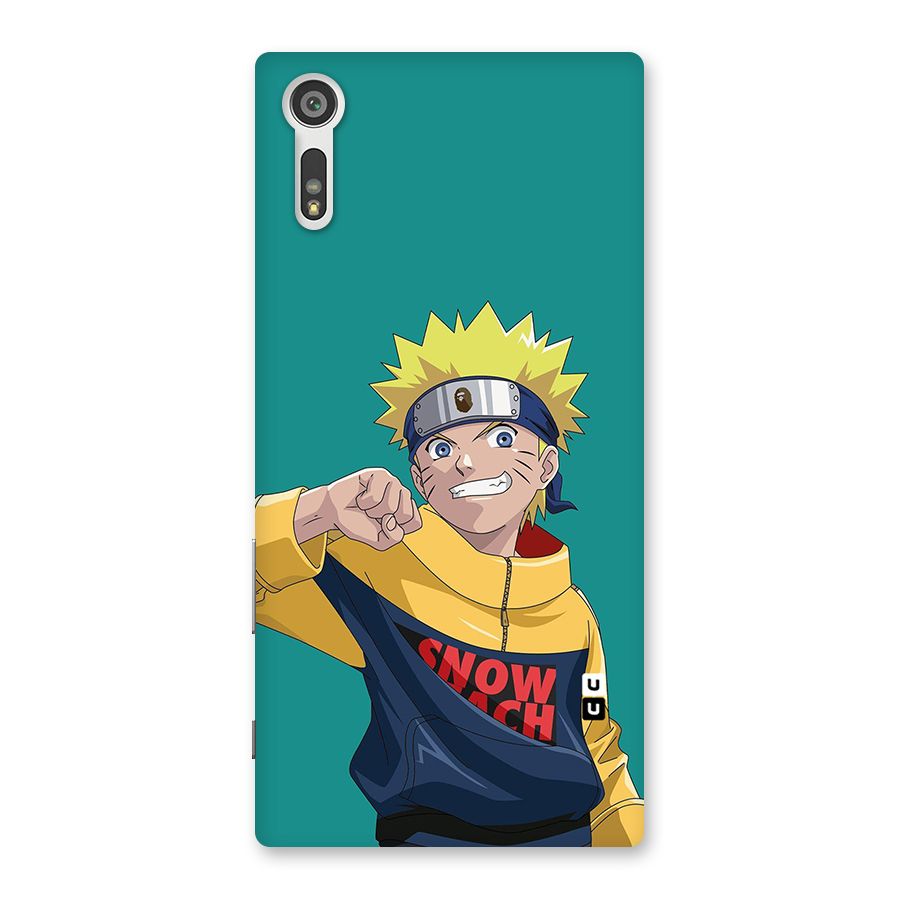 Naruto Snow Beach Art Back Case for Xperia XZ