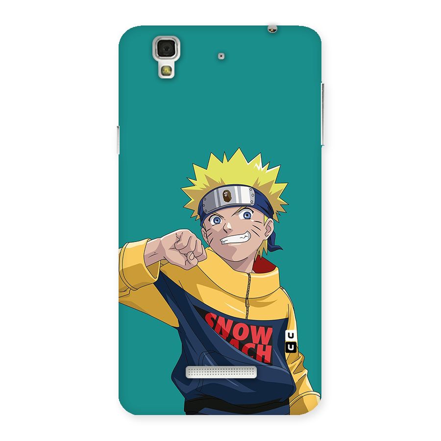 Naruto Snow Beach Art Back Case for YU Yureka Plus