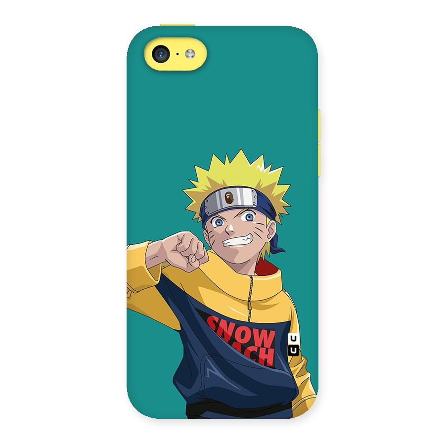 Naruto Snow Beach Art Back Case for iPhone 5C