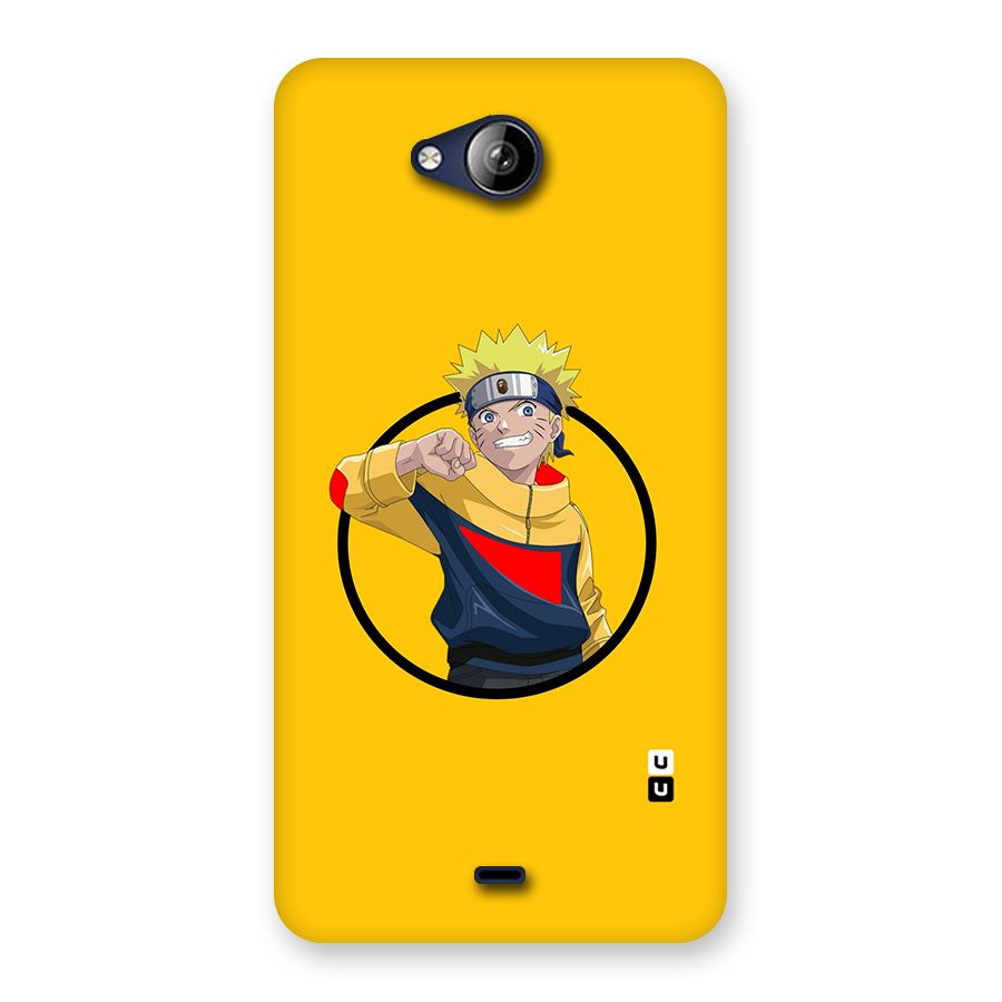 Naruto Sports Art Back Case for Canvas Play Q355