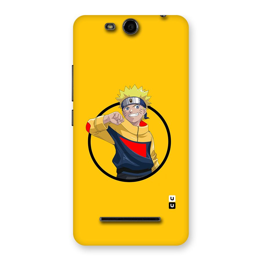 Naruto Sports Art Back Case for Micromax Canvas Juice 3 Q392