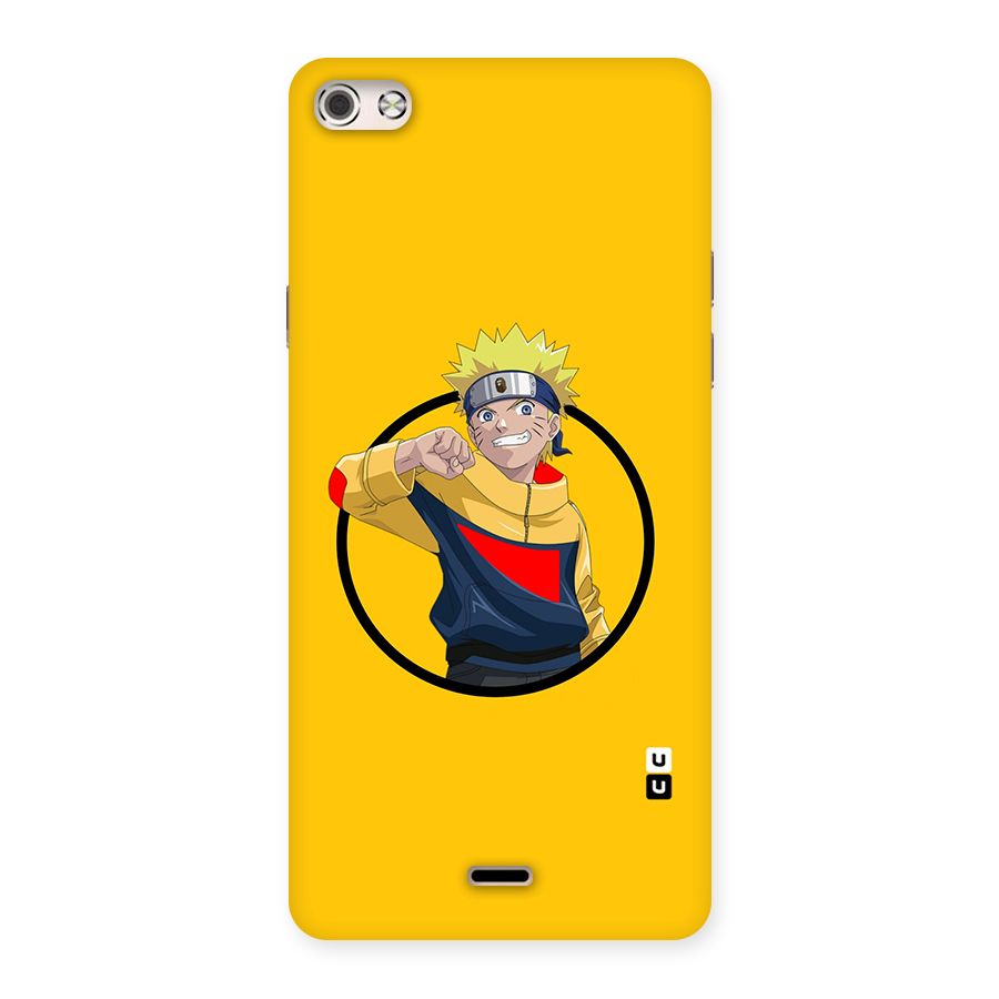 Naruto Sports Art Back Case for Micromax Canvas Silver 5