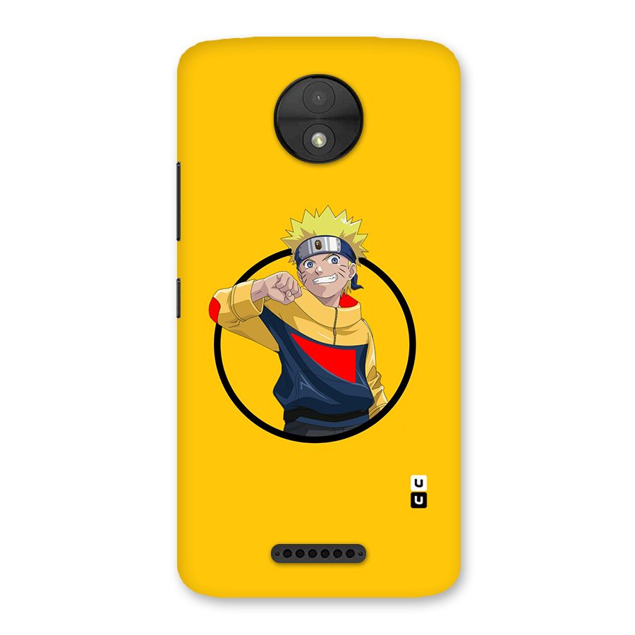 Naruto Sports Art Back Case for Moto C