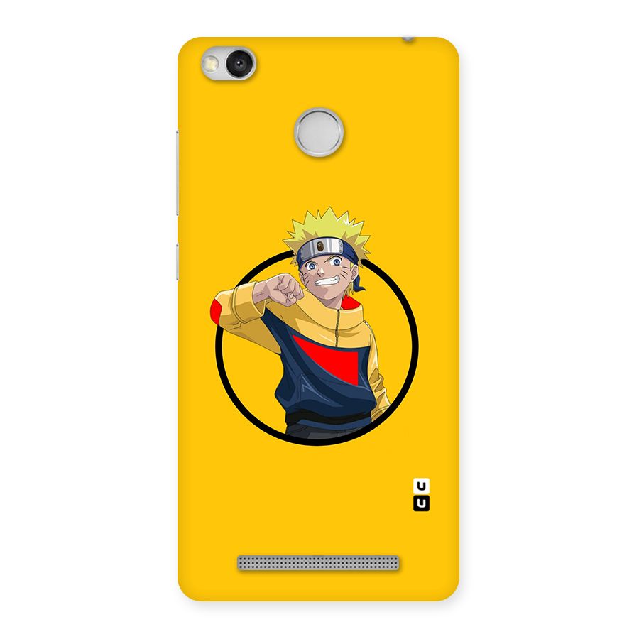 Naruto Sports Art Back Case for Redmi 3S Prime