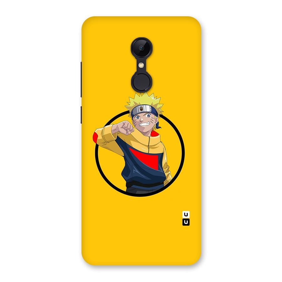 Naruto Sports Art Back Case for Redmi 5