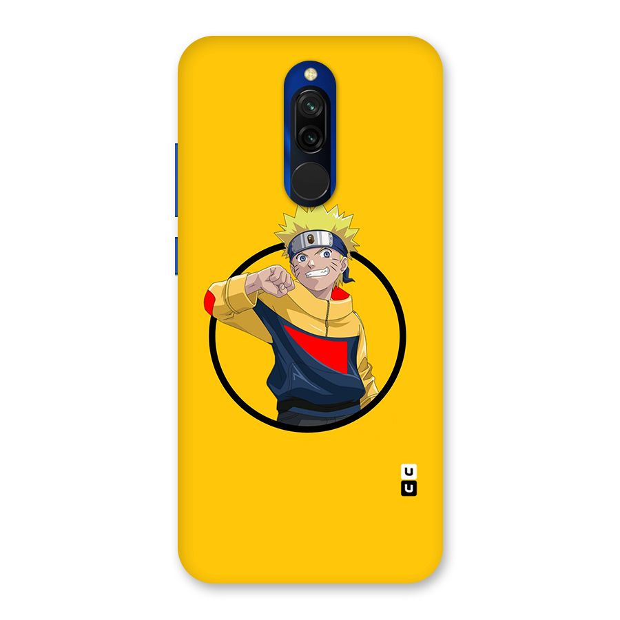 Naruto Sports Art Back Case for Redmi 8