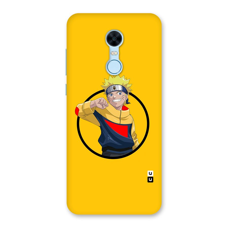 Naruto Sports Art Back Case for Redmi Note 5