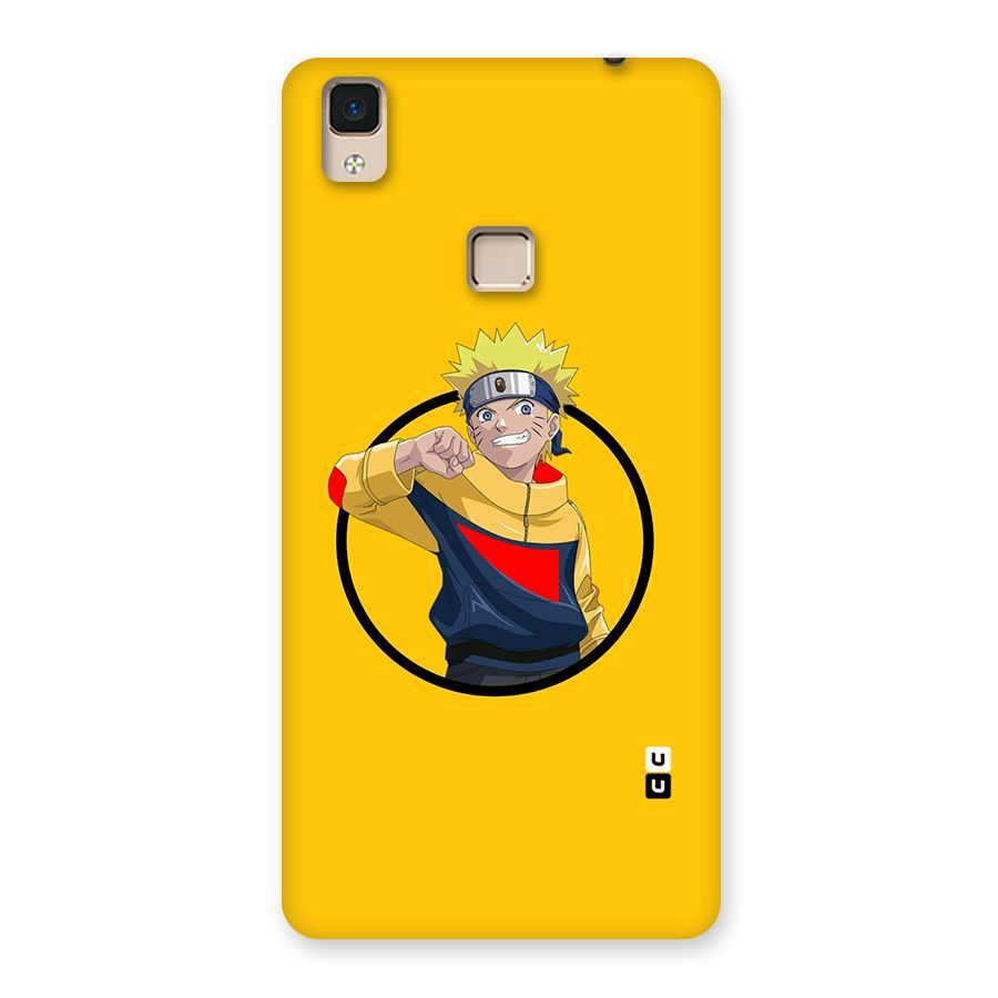 Naruto Sports Art Back Case for V3 Max