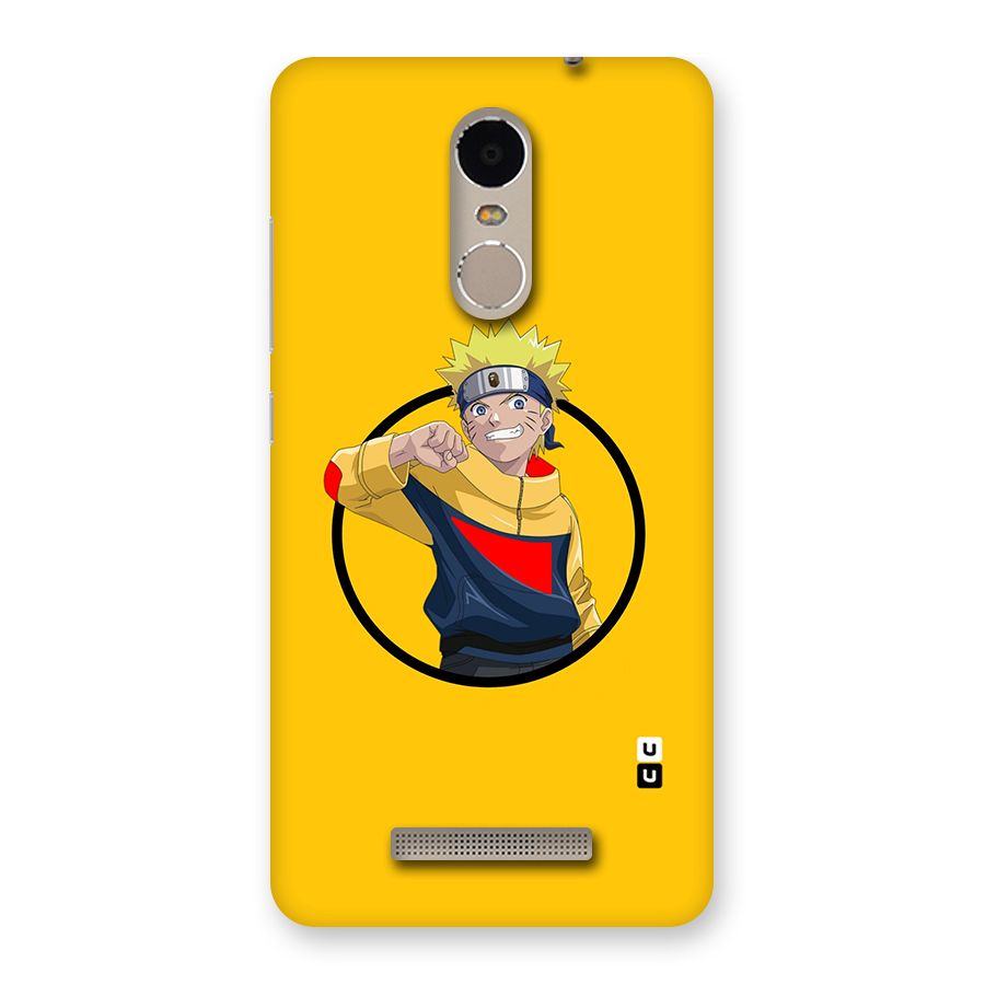 Naruto Sports Art Back Case for Xiaomi Redmi Note 3