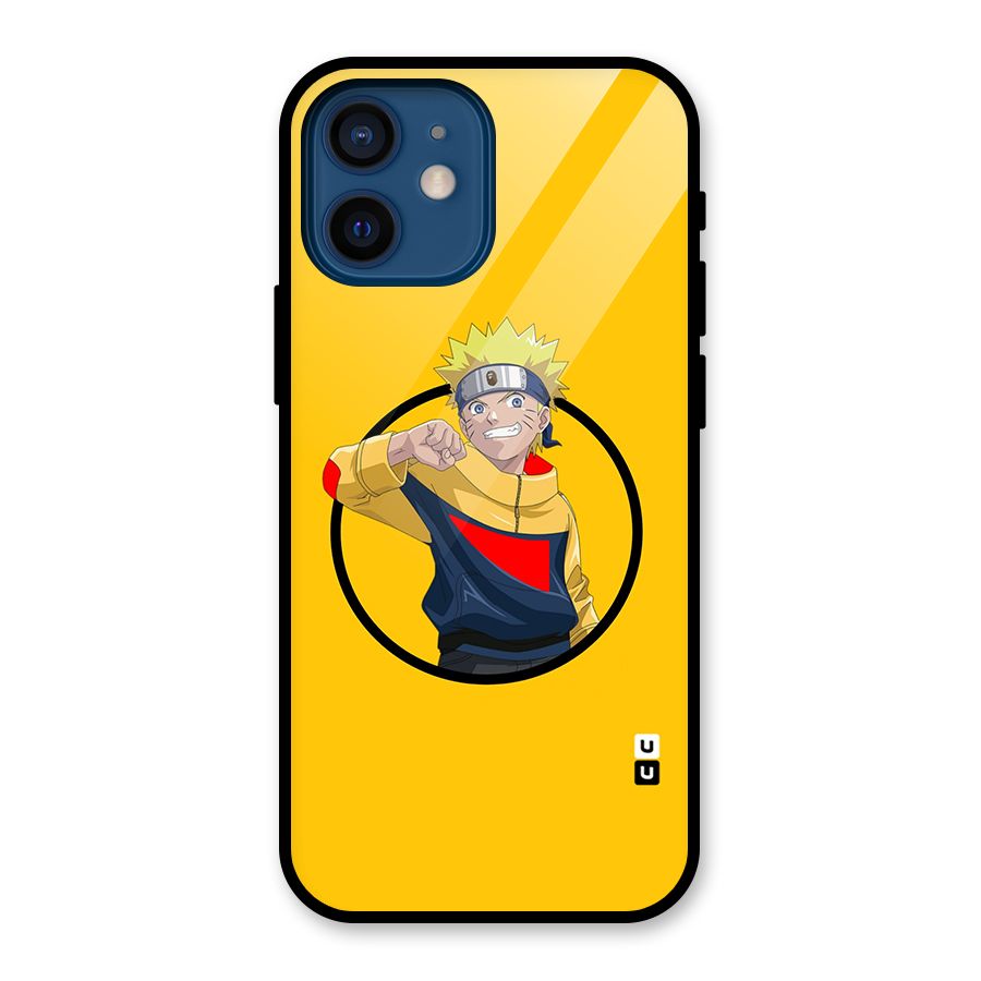 Naruto Sports Art Glass Back Case for iPhone 12 Mini