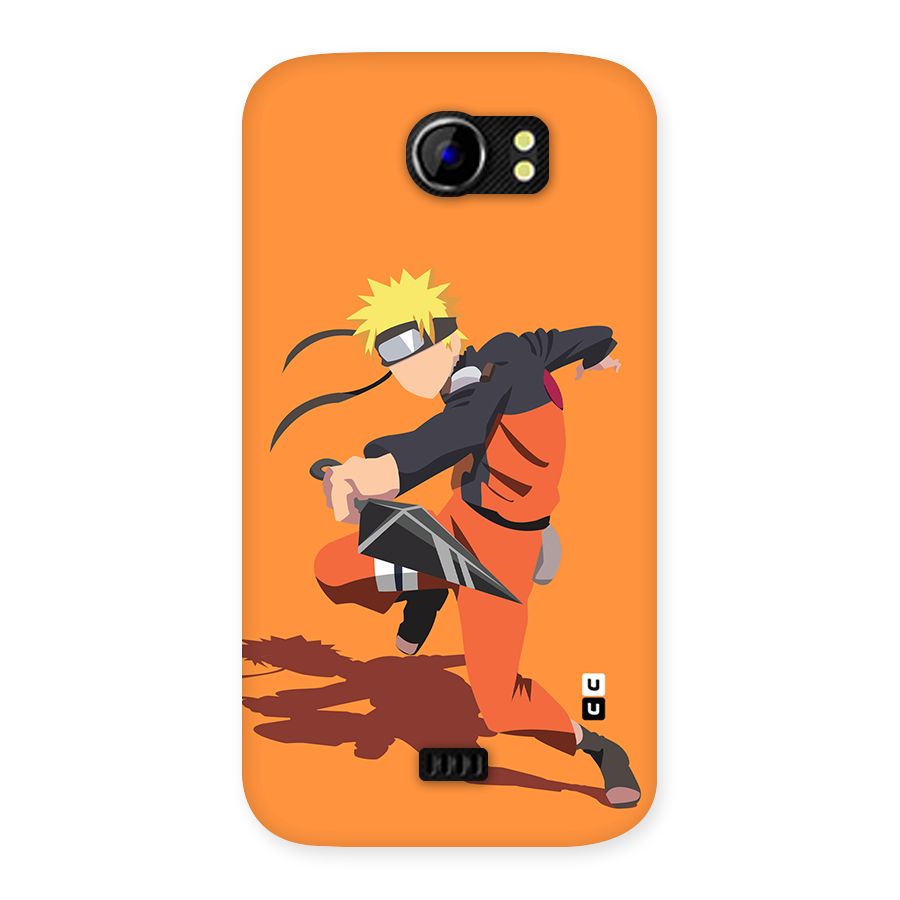 Naruto Ultimate Ninja Storm Back Case for Micromax Canvas 2 A110