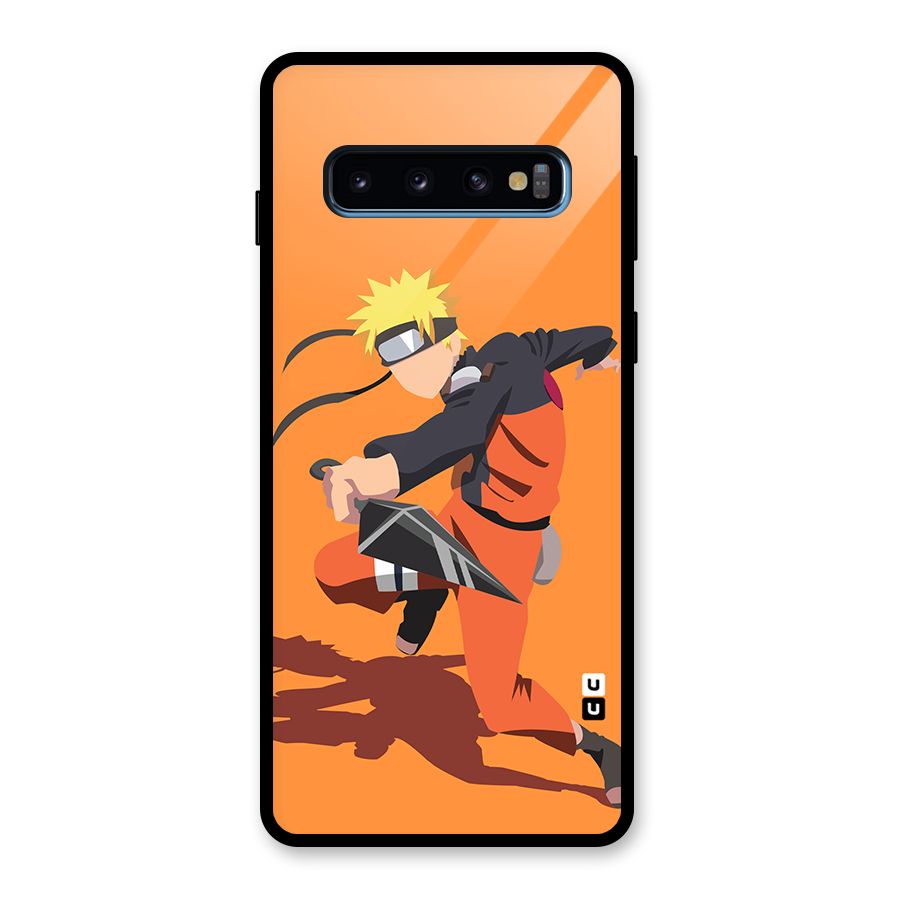 Naruto Ultimate Ninja Storm Glass Back Case for Galaxy S10