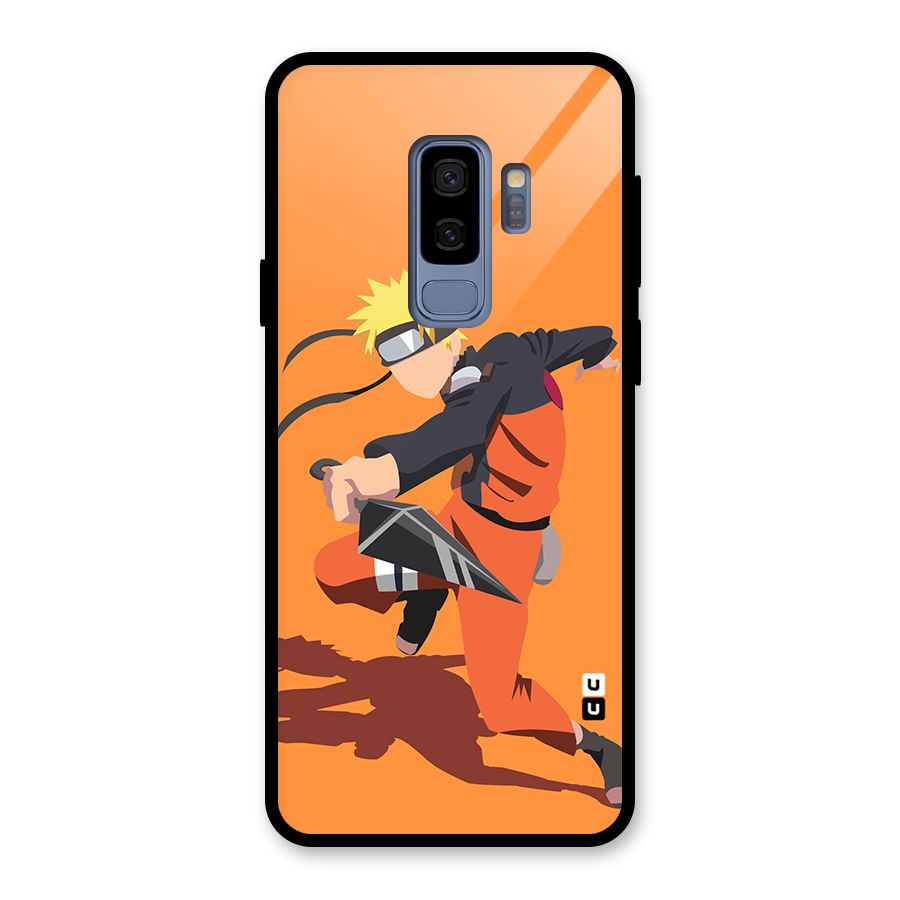 Naruto Ultimate Ninja Storm Glass Back Case for Galaxy S9 Plus