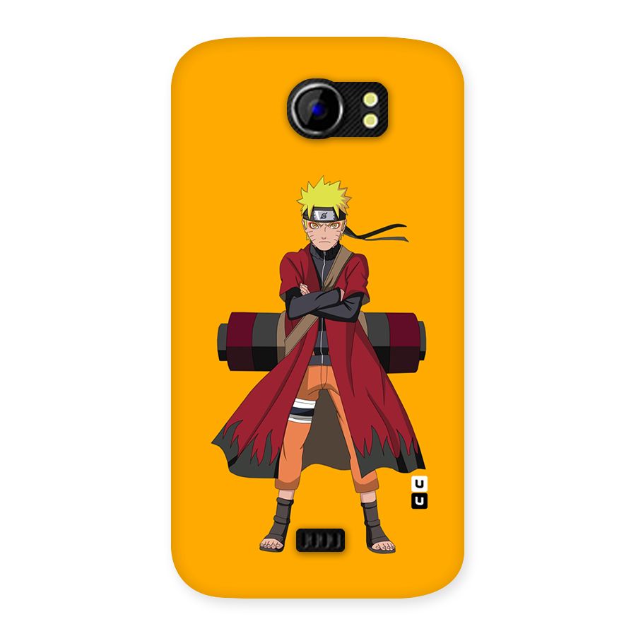 Naruto Uzumaki Art Back Case for Micromax Canvas 2 A110