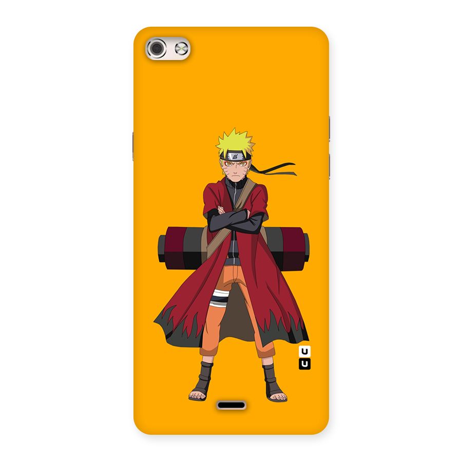 Naruto Uzumaki Art Back Case for Micromax Canvas Silver 5