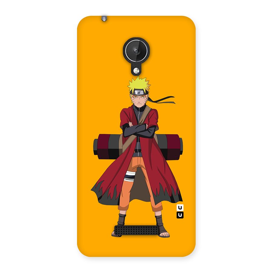 Naruto Uzumaki Art Back Case for Micromax Canvas Spark Q380