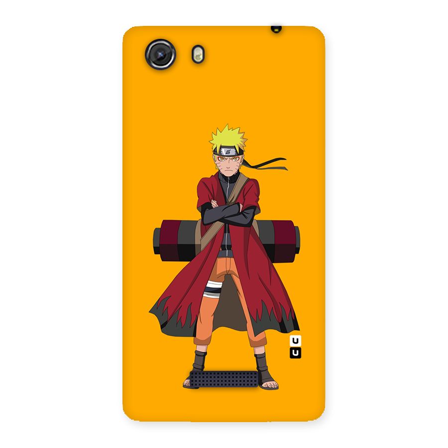 Naruto Uzumaki Art Back Case for Micromax Unite 3
