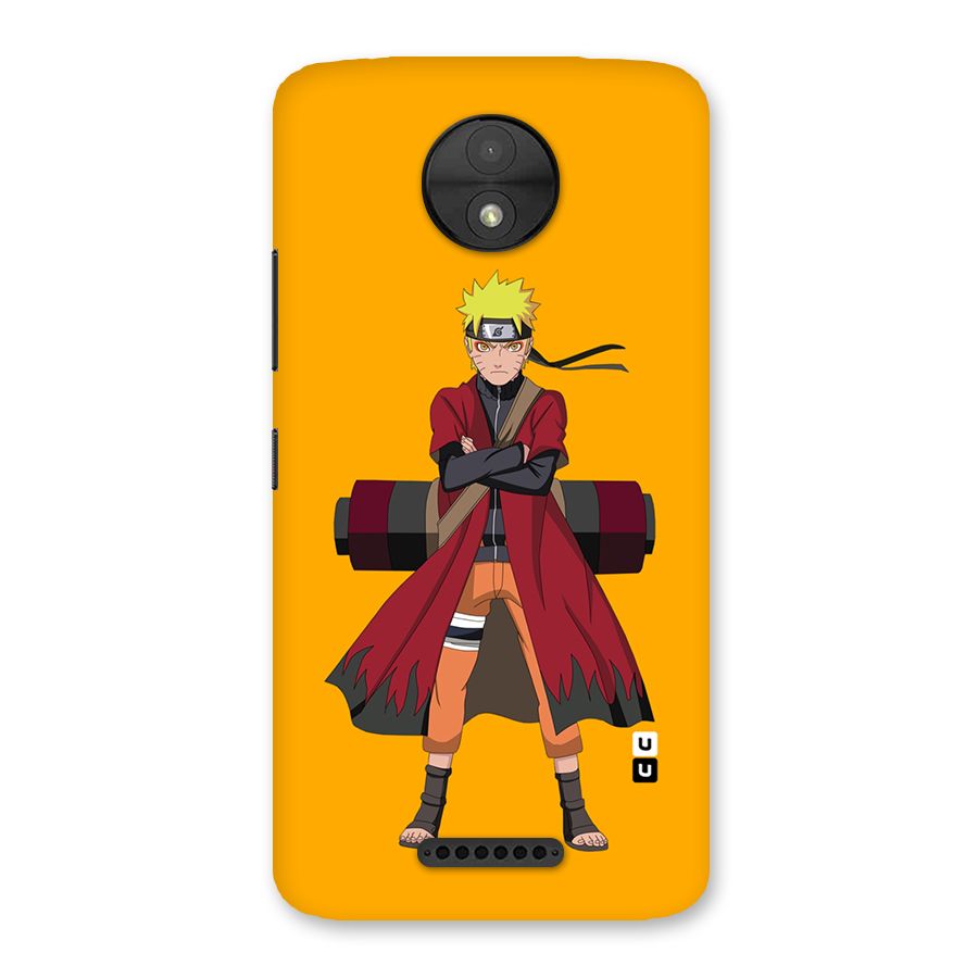 Naruto Uzumaki Art Back Case for Moto C