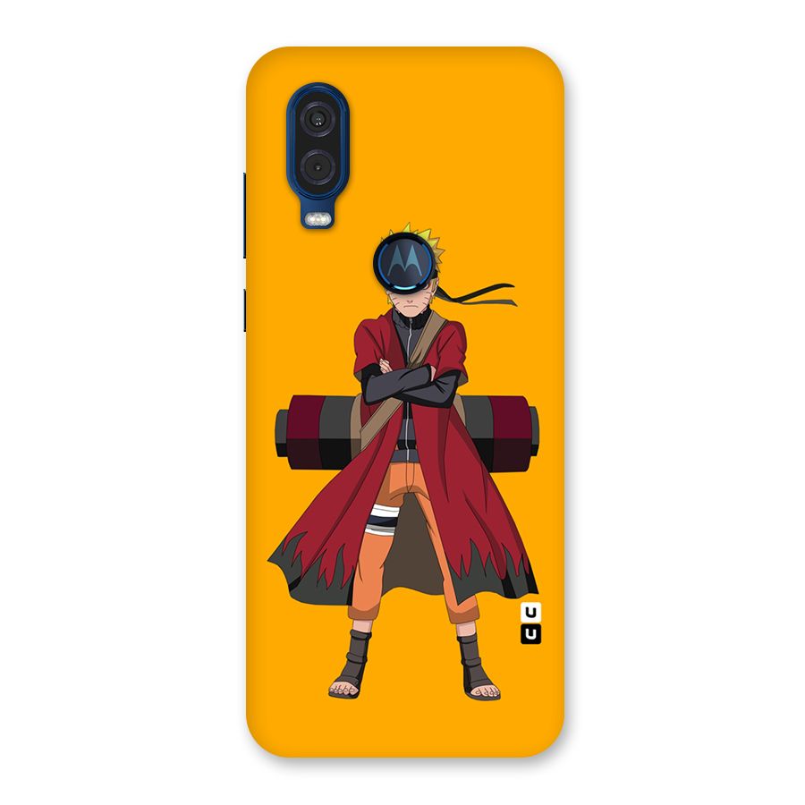 Naruto Uzumaki Art Back Case for Motorola One Vision