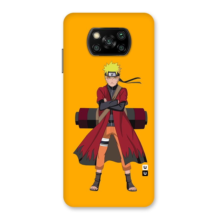 Naruto Uzumaki Art Back Case for Poco X3