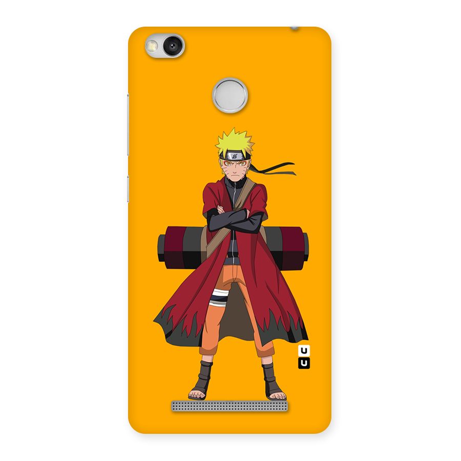 Naruto Uzumaki Art Back Case for Redmi 3S Prime