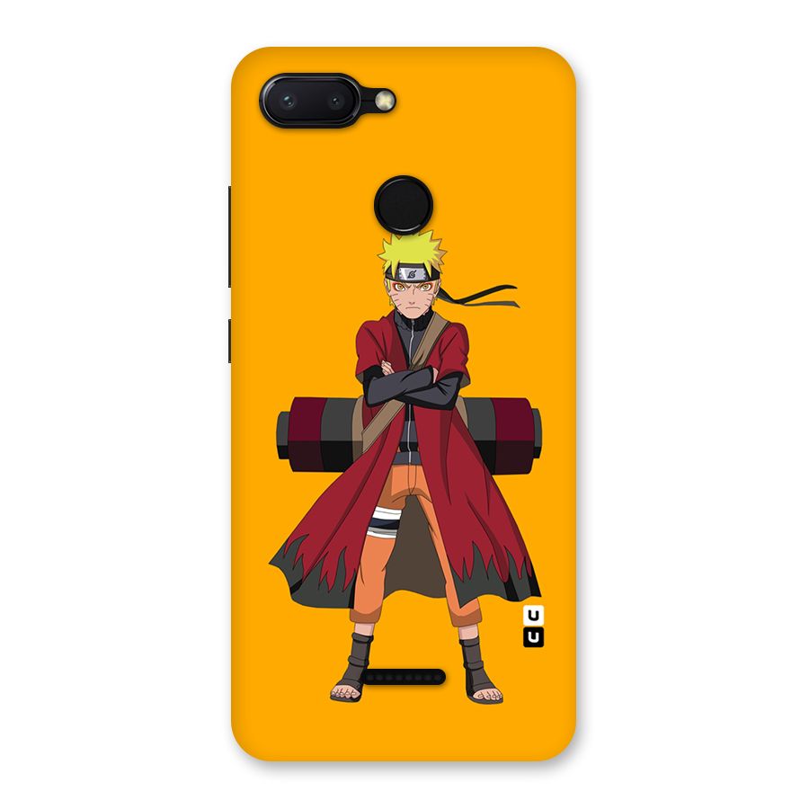 Naruto Uzumaki Art Back Case for Redmi 6