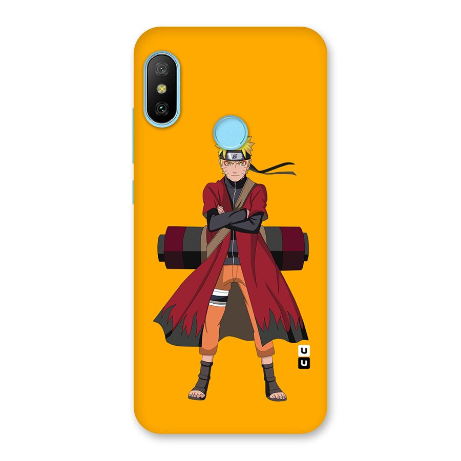 Naruto Uzumaki Art Back Case for Redmi 6 Pro