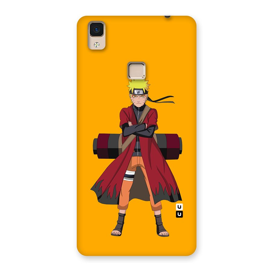 Naruto Uzumaki Art Back Case for V3 Max
