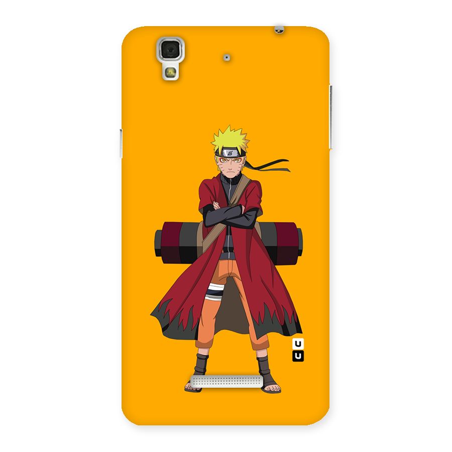 Naruto Uzumaki Art Back Case for YU Yureka Plus