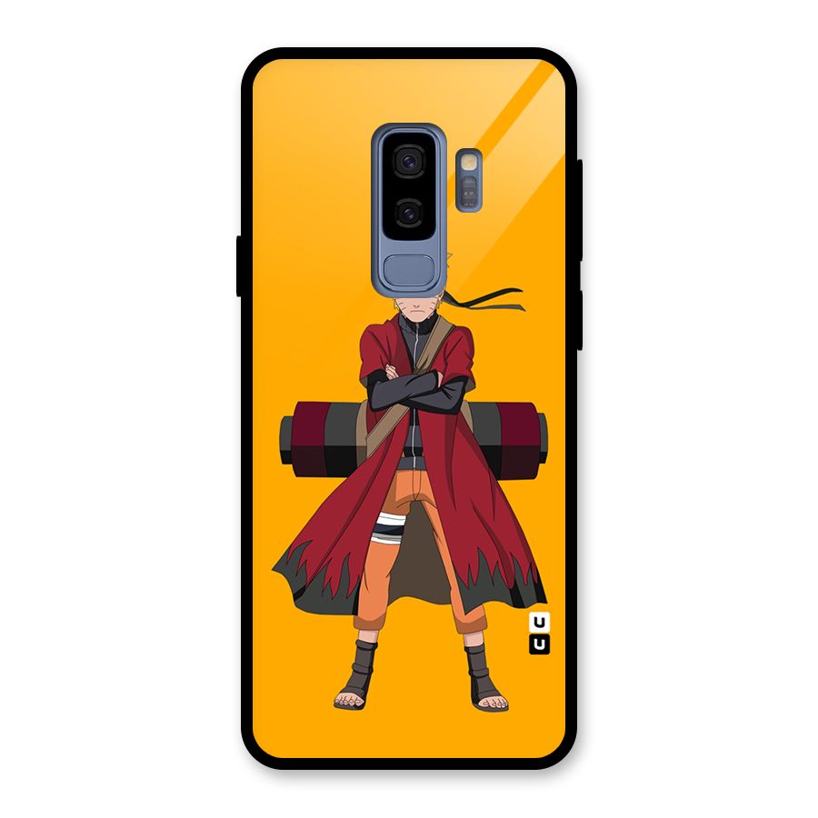 Naruto Uzumaki Art Glass Back Case for Galaxy S9 Plus