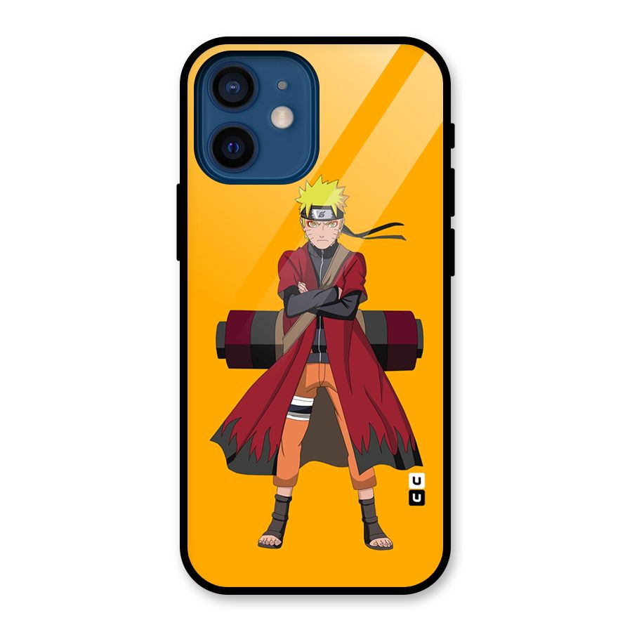 Naruto Uzumaki Art Glass Back Case for iPhone 12 Mini