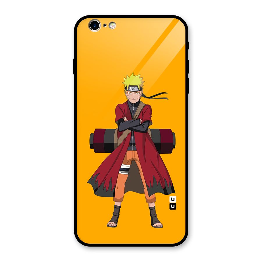 Naruto Uzumaki Art Glass Back Case for iPhone 6 Plus 6S Plus