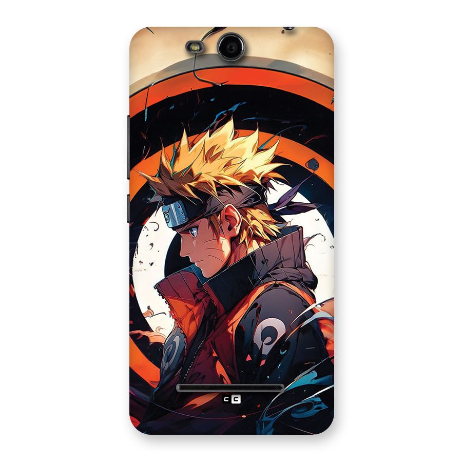 Naruto Uzumaki Combat Back Case for Canvas Juice 3 Q392