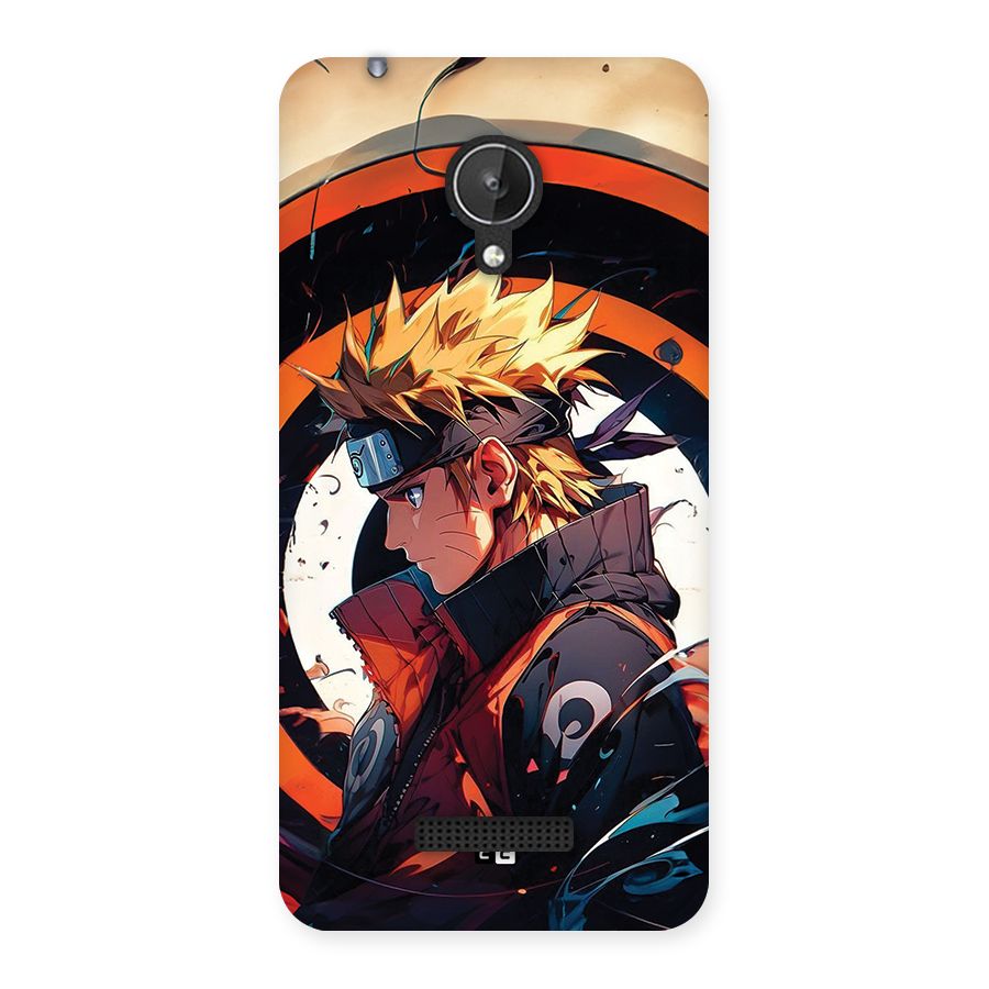 Naruto Uzumaki Combat Back Case for Canvas Spark Q380