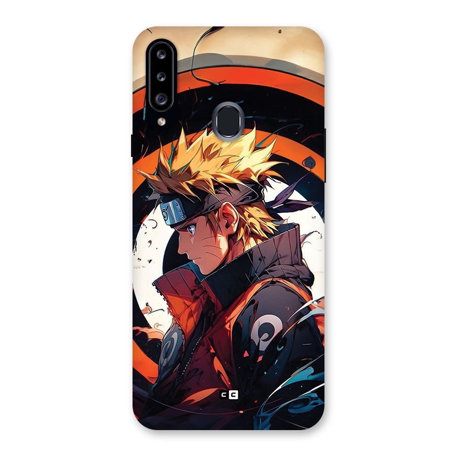 Naruto Uzumaki Combat Back Case for Galaxy A20s