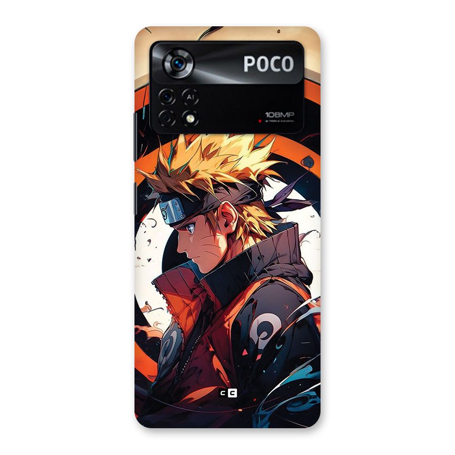Naruto Uzumaki Combat Back Case for Poco X4 Pro 5G