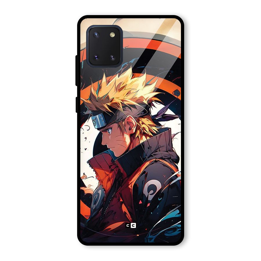 Naruto Uzumaki Combat Glass Back Case for Galaxy Note 10 Lite