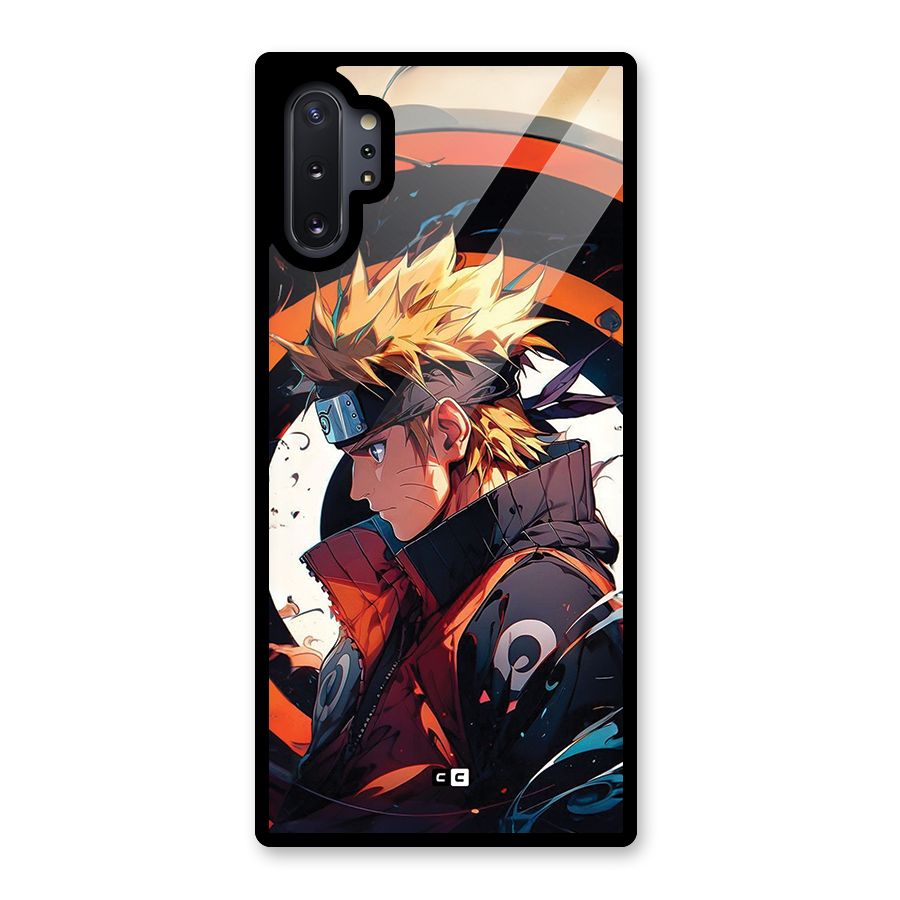 Naruto Uzumaki Combat Glass Back Case for Galaxy Note 10 Plus